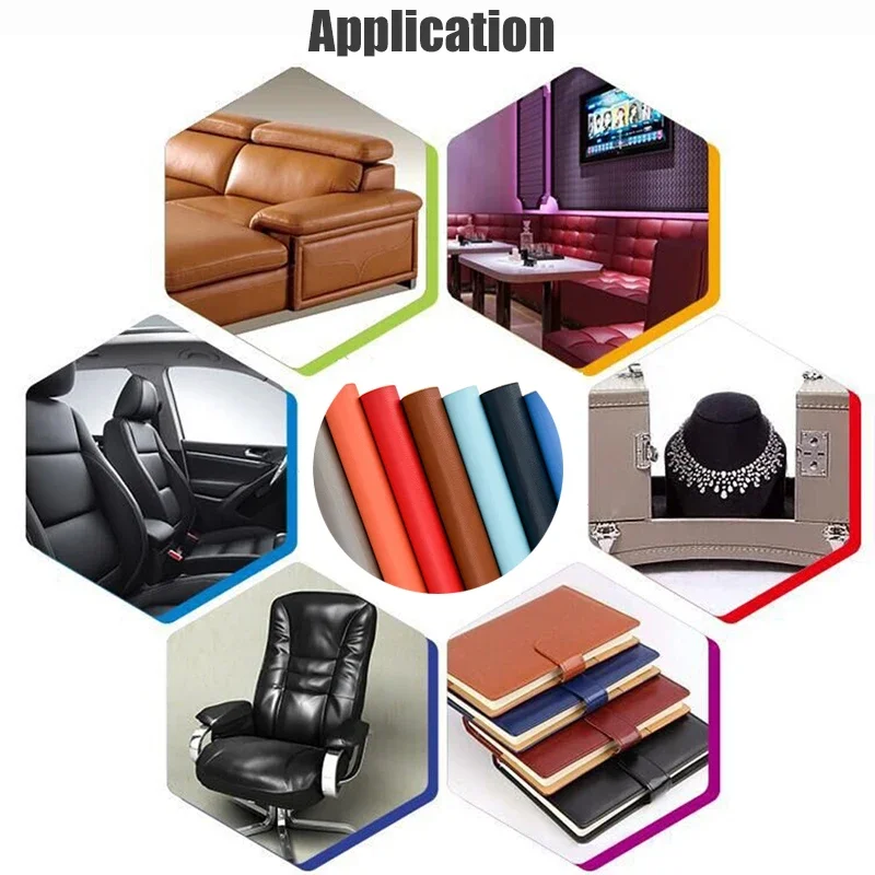 Leather Repair Patch Self Adhesive Leather PU Leather Fabric Sticker Leather Clothes Sofa Car Seats Furniture Bags Repair Sticky