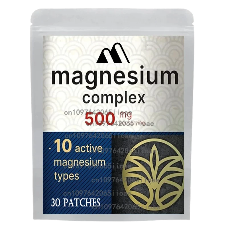 

Magnesium Complex Transdermal Patches for Support Sleep, Muscle,Cortisol & Heart Health 30 Patches