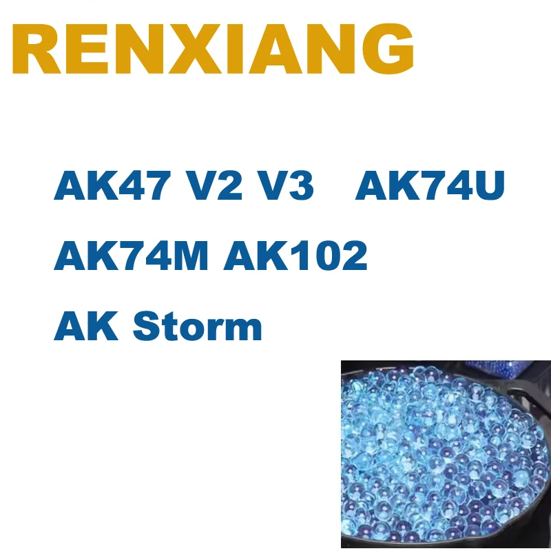 AK UNCLE RENXIANG Serie AK47 V2 V3 AK74U 74M AK102 AK Storm Gel Ball Pistola de juguete eléctrica WBB