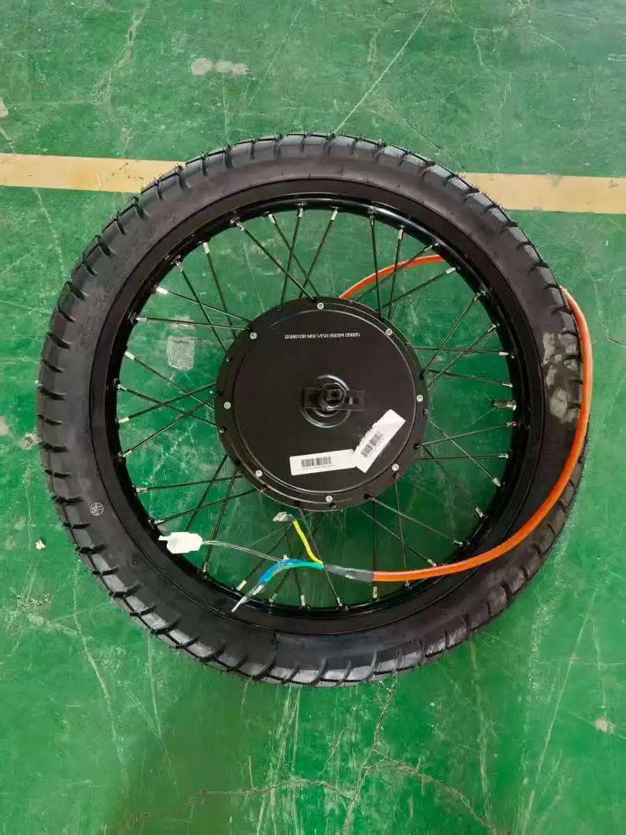 Stealth Bomber 20 Inch Single Wheel Aluminum Alloy Front Rims for 72V Electric Dirt Bike High Power Rear Motor Brushless Design