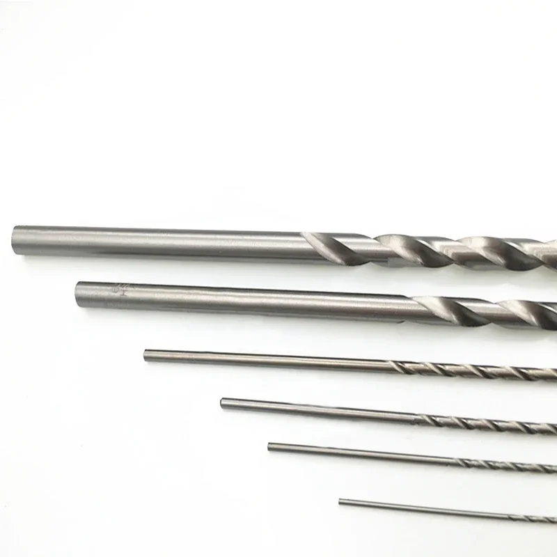 1-20mm Lengthen Drill Bit 160/200/250/300mm Extra-long Metal Wood Plastic HSS High Speed Steel Straight Shank Twist Drill Bit