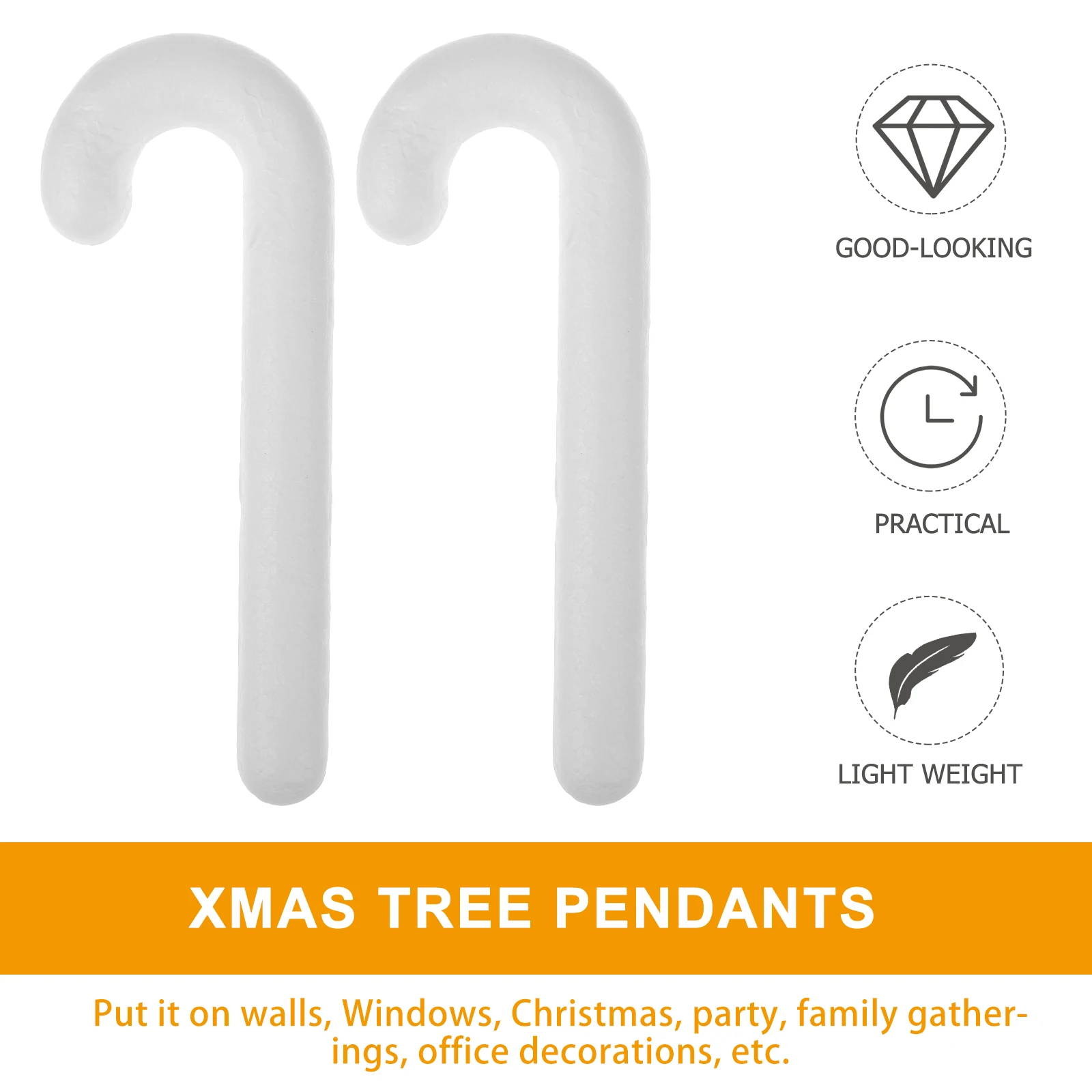 

6pcs Tree Hangings Princess Pendants Foam naments Xmas Xmas Crutches Decorations Party Supplies DIY Props Gifts