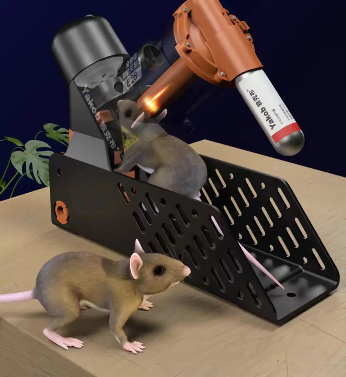 Newest Portable Easy Multi-catch Mouse&Rat Trap Auto Reset Rodent Killing Machine