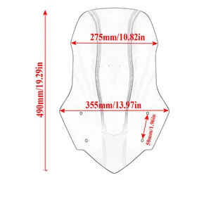 NC700X NC750X Honda Brinks NC 700X NC750X NC 750 X NC 700X2011-2015 2014 8 Visor bán hàng chính NC750X - 1
