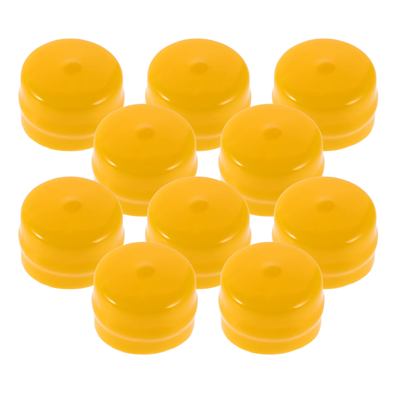 

10pcs Lawn Mower Accessories Plastic Cap Front Axle Cover Bearing Replacement High Strength Material Versatile Compatibility
