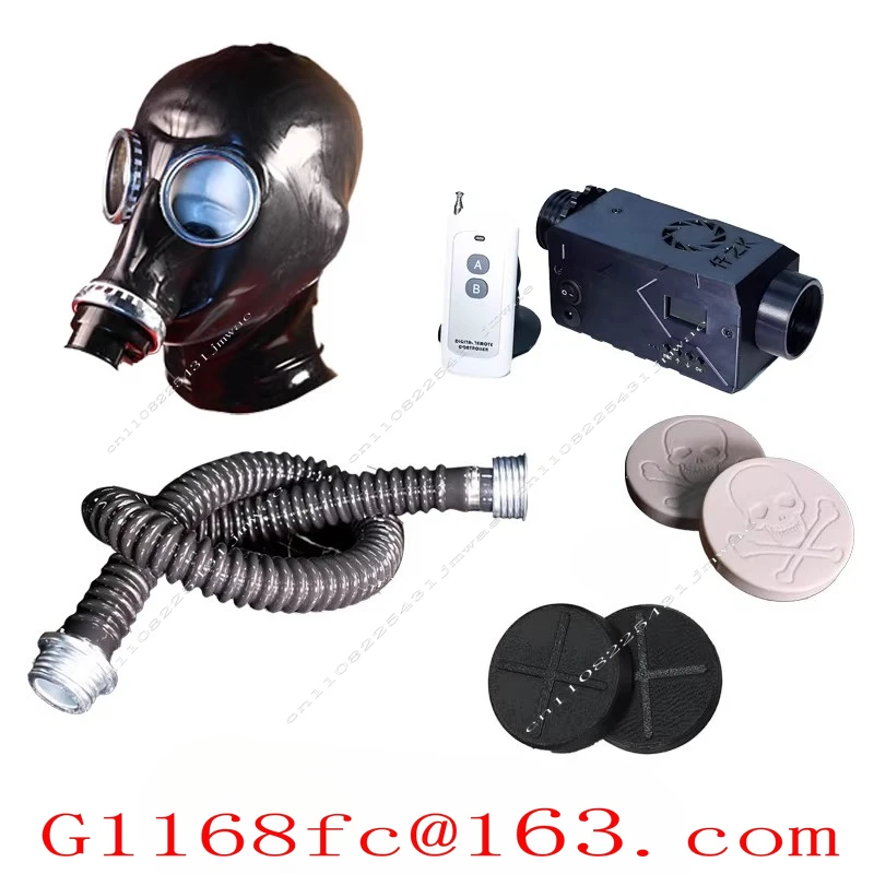 Gas Mask Remote Control Air Valve Breathing Control Trainer Cycle Timed Negative Pressure Bottle