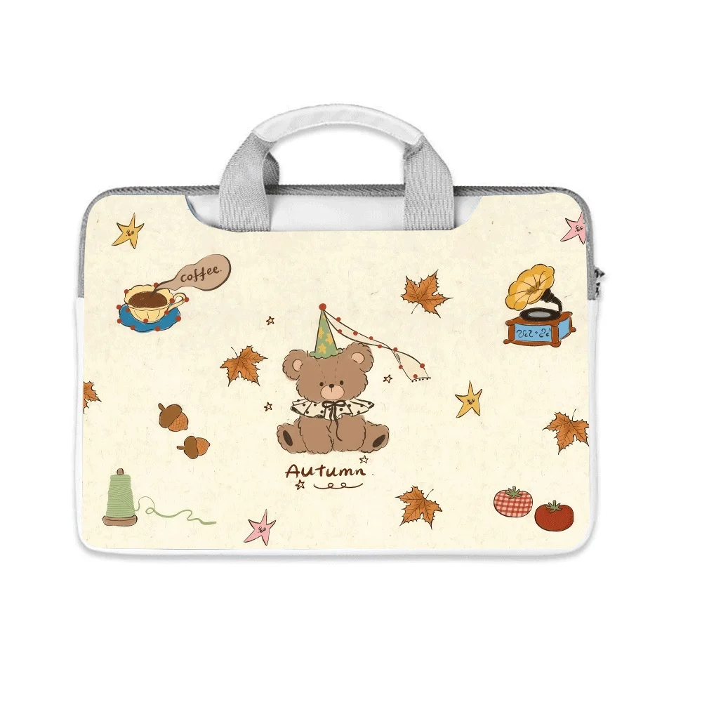 

Cartoon Animal Portable Laptop Case for 13 14 15.6 16 Inch Brand New MacBook Pro Max Portable Laptop Bag Men Women Holiday Gift