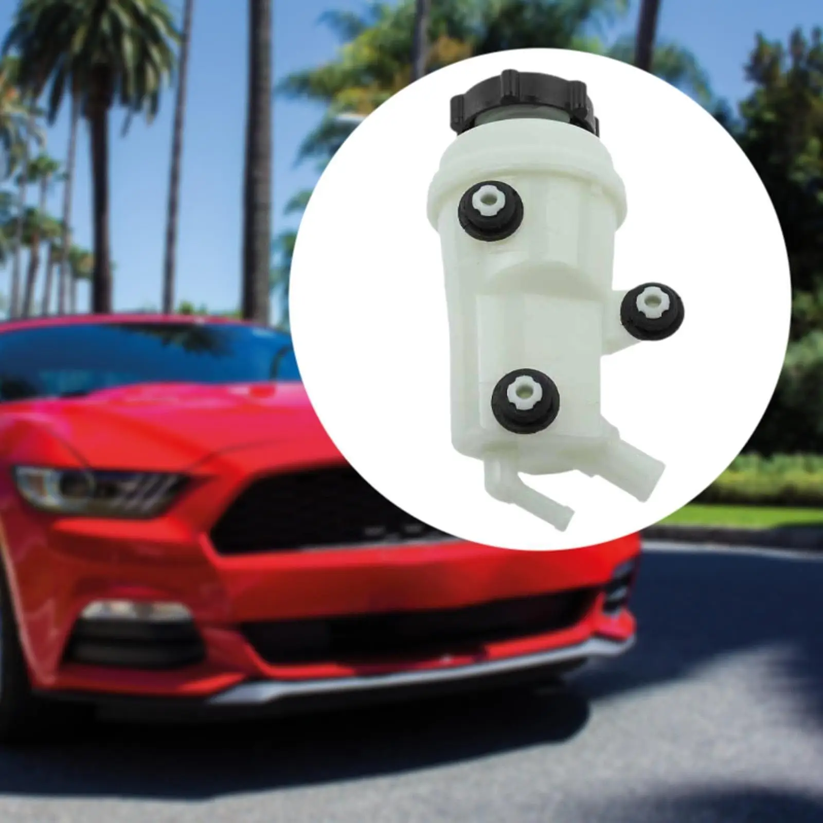 

Power Steering Reservoir Ys4Z3A697AC Portable High Performance Premium Professional Direct Replaces with Cap for Ford Focus