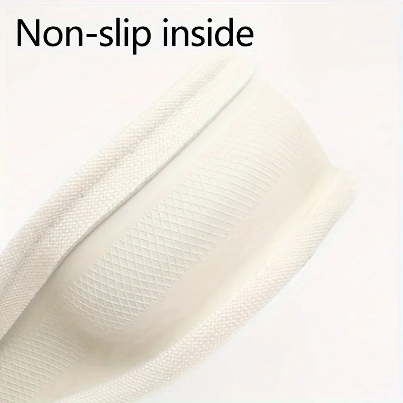 Embroidered Tulip Flower Car Steering Wheel Cover Anti-slip Wear-resistant and Sweat-absorbent Car Accessories