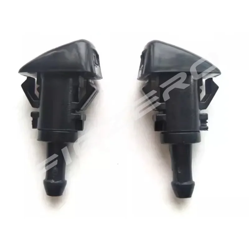 2pc New Wiper Fan-shaped Mist Spray Water Nozzles Hood Cover Glass Sprayer Head Nozzle Auto for Honda City 2015- Greiz Gienia