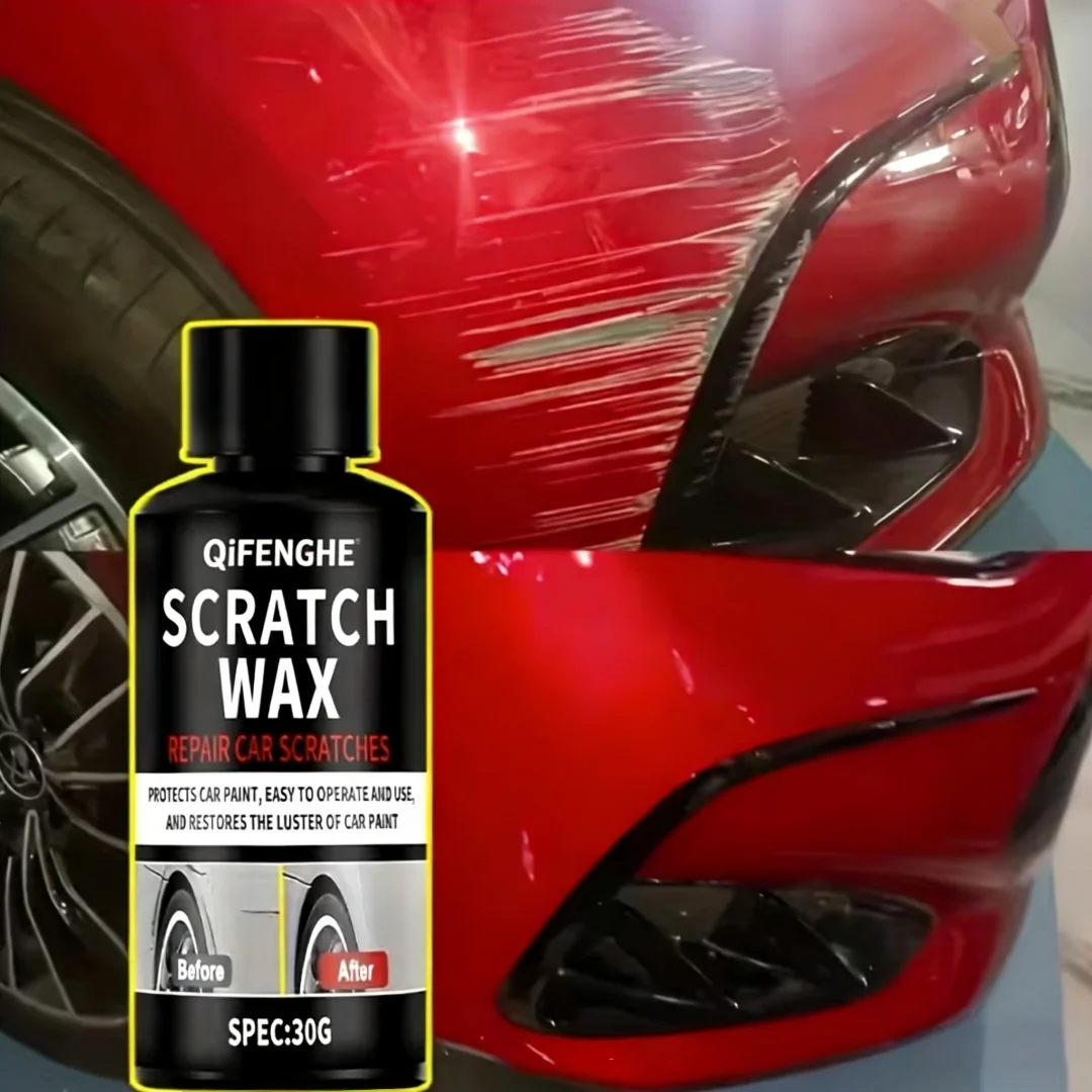 Car scratch wax, paint deep repair agent, car surface polishing paste, tile coating technology, restore gloss