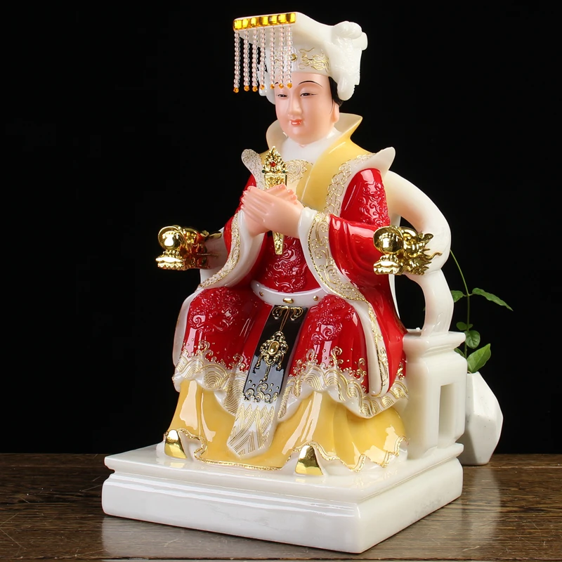 Wholesale Buddhism figure Goddess Matsu MAZU Guan YIN God Southeast Asia HOME protection Propitious Prosperity FENG SHUI statue