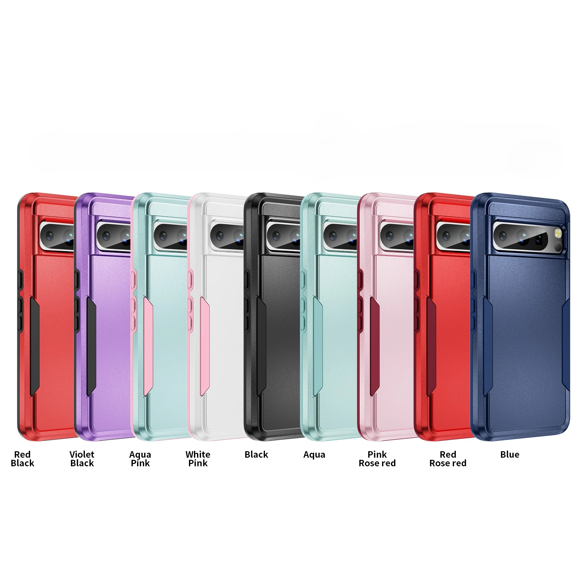 Penutup Aksesori Anti-benturan untuk Google Pixel 10 Pro XL Pixel9 Pixel10 Pixel 9 Pro 8 7 6 8A 7A 6A 9A Casing Ponsel