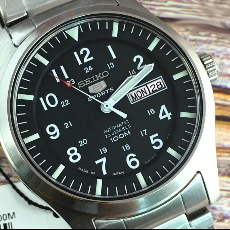 Seiko SARB035 الأصلي ساعة ميكانيكية أوتوماتيكية للرجال الاتجاه العلامة التجارية 2024 موضة جديدة عادية بسيطة سوار فولاذي ساعة مقاومة للماء