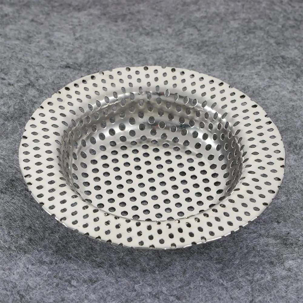 Full-hole Stainless  Steel Drain Bathroom Kitchen Strainers Sink Kitchen Tools Filter Kitchen Sink