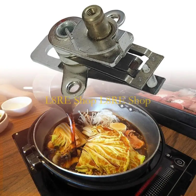 L8RE Pack of 2 Electric Hot Pot Contact Switch Thermostat Switch Repair Component