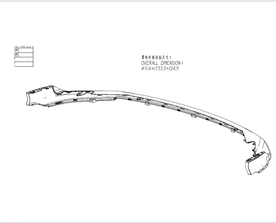 

STLFGeely Coolray Auto Parts Bingyue Front Bumper Lower Body 6010084800 OE 6600124479