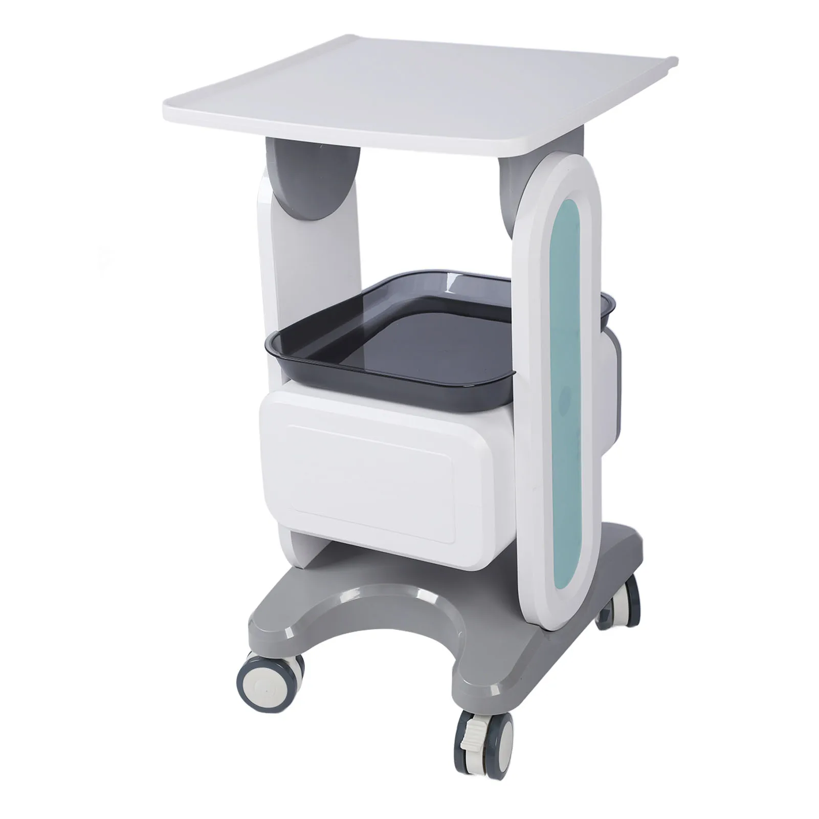 Carro médico grande para encimera, rodamiento de 50kg, rodamiento individual para salón de belleza, laboratorio, clínica Dental