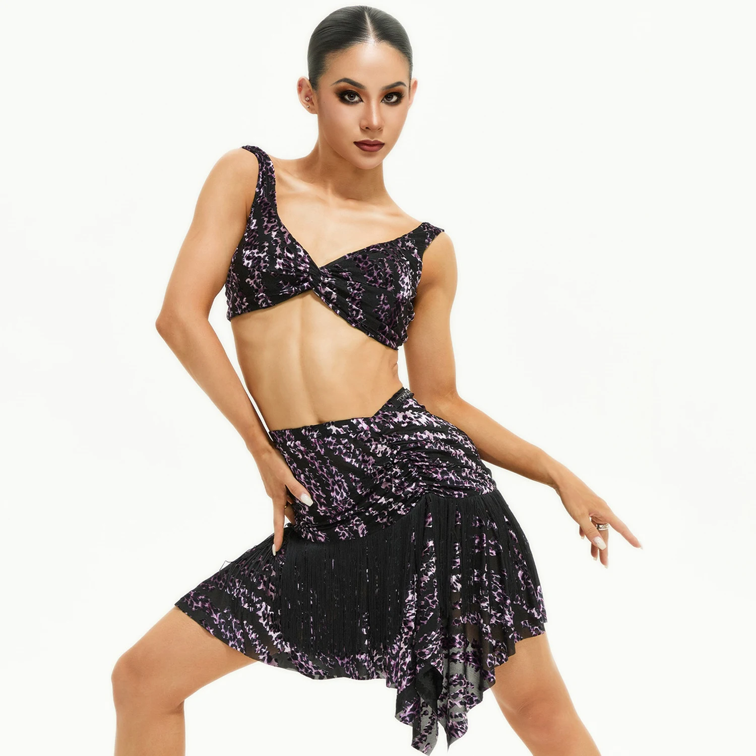 2025 Nieuwe Vrouwen Latin Dans Kostuums Praktijk Tops Beha Ondergoed Voor Zomer Chacha Tango Samba Dans Training Vest Dragen DQL 11717