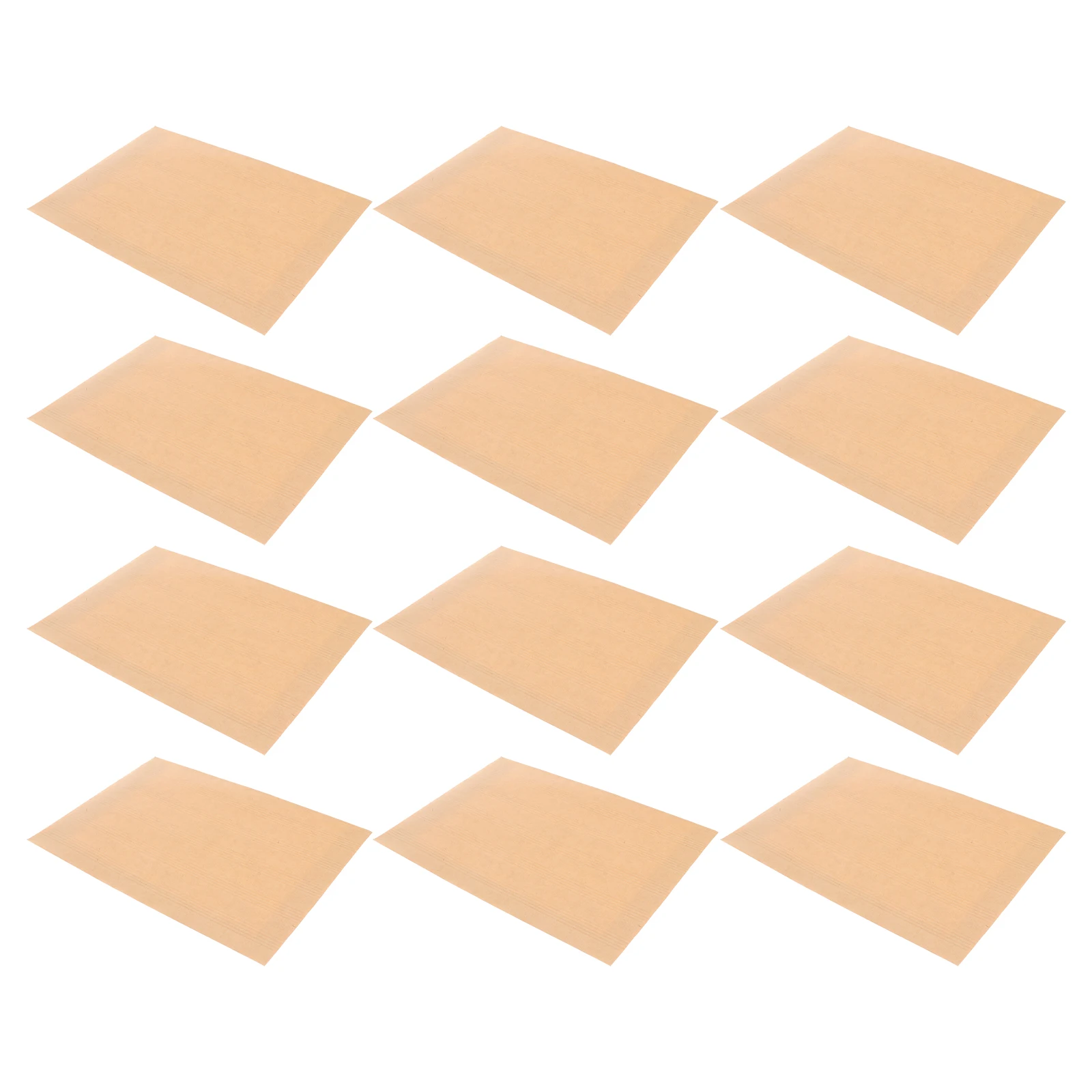 

50pcs Kraft Paper Envelopes Blank Classic Plain Color Letter Storage Office Paper Elegant Retro Birthday Wedding Party Holidays