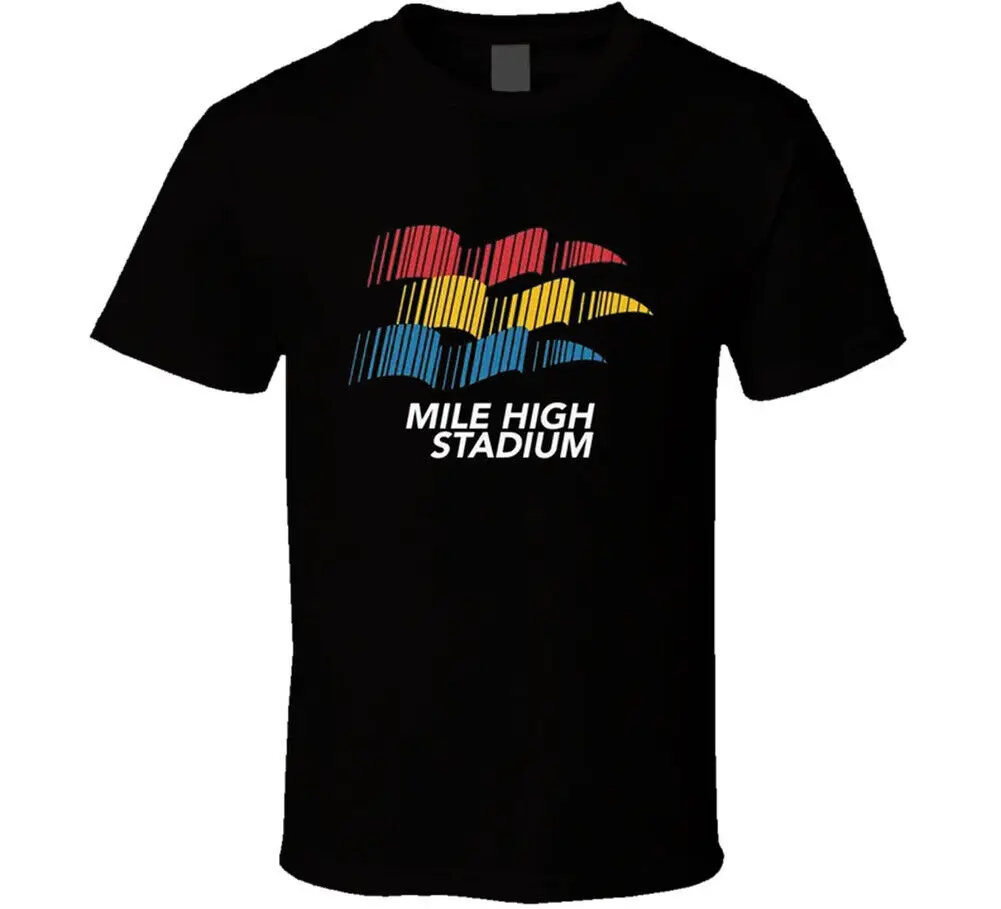 Mile High Stadium Denver T Shirt