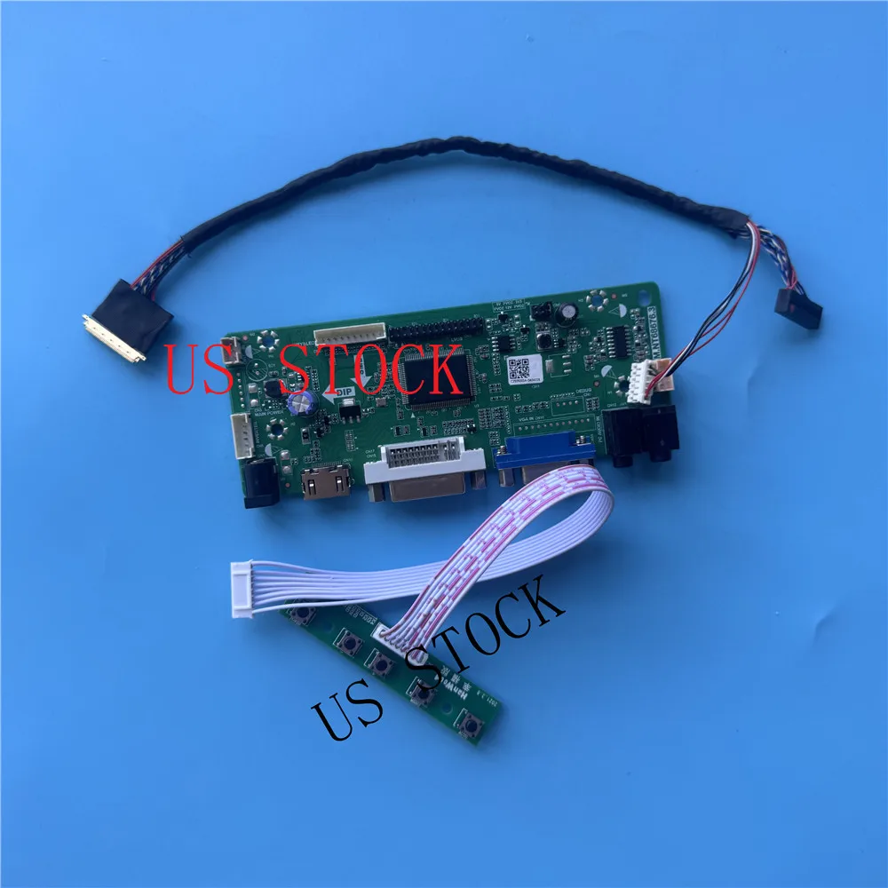 Controller board M.NT68676 HDMI-compatible DVI VGA for LP156WH4 LP156WH4-TJA1/TLA1/TLB1/TLC1/TLC2/TLD1/TLN1/TLN2/TLN3/TLP1/TLP2/TLQ1/TLQ2/TLR1 LP156WH5-TJZ1 LP156WHB-TLA1/TLA2/TLB1/TLC1/TLD1 HB156WX1 1366X768 15.6