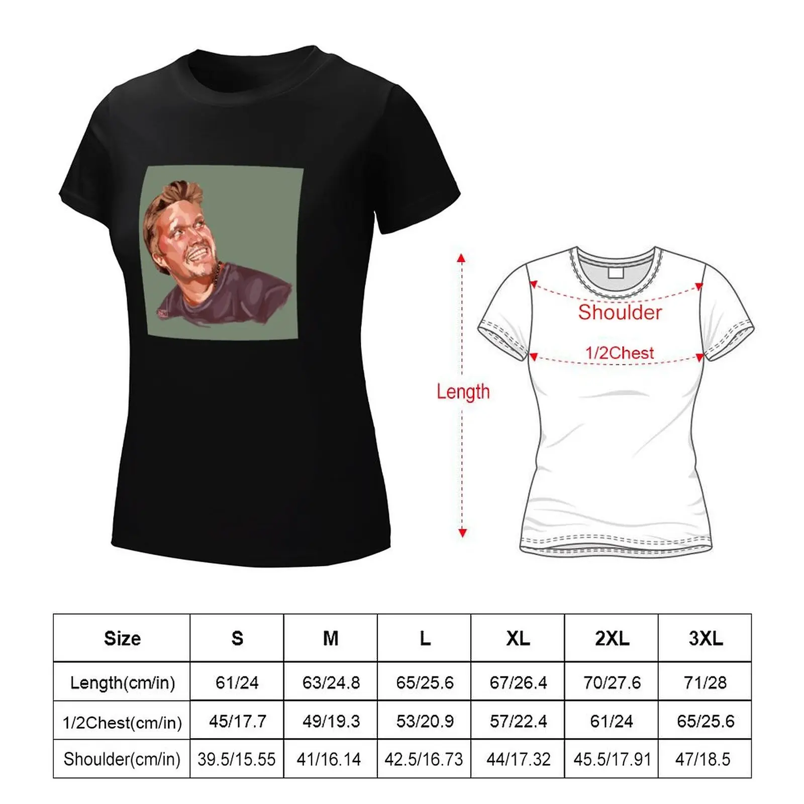 Harry’s portrait T-Shirt tops Aesthetic clothing Womens clothing