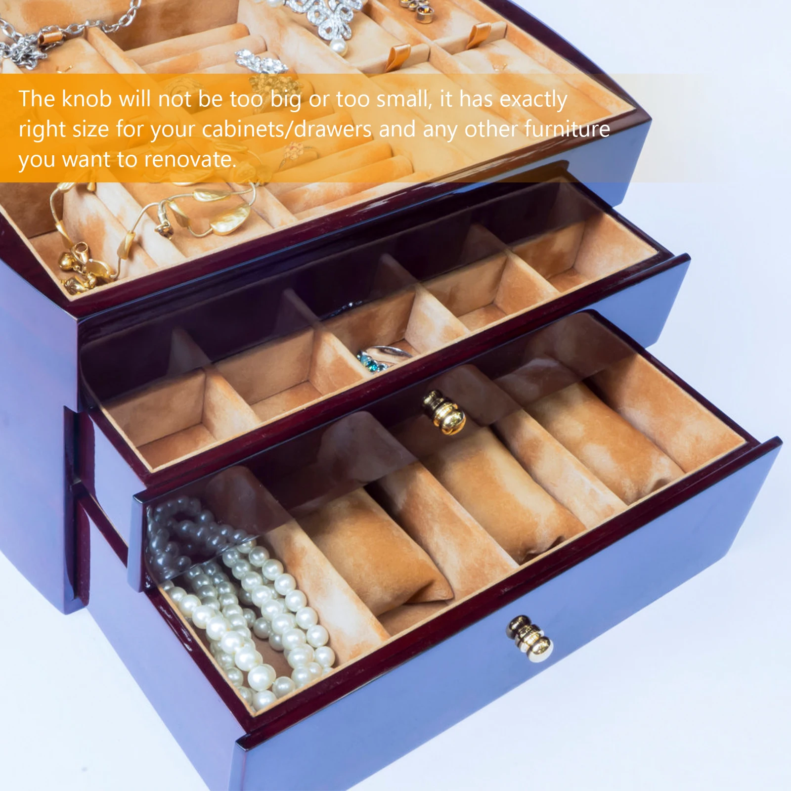 

Круглые ручки для ящиков H, 24 комплекта ручек для кухонного шкафа из нержавеющей стали, гардеробный комод H les, прочная классическая фурнитура