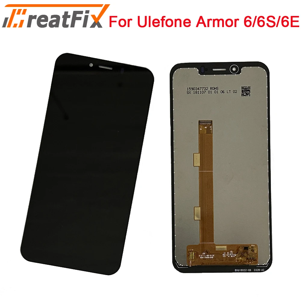 For Ulefone Armor 6 6S 6E 7 7E Armor 8 Pro 9 9E 10 11 LCD Display Touch Screen Digitizer Assembly For Armor 13 14 16 17 Pro LCD