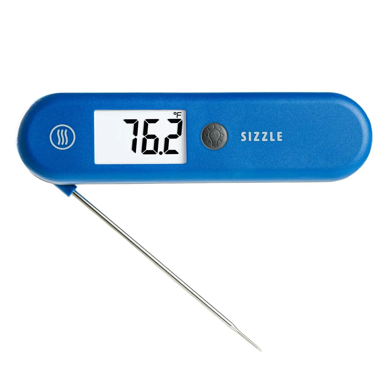 

Цифровой термометр для мяса с мгновенным считыванием показаний, водонепроницаемый, со складным зондом и магнитной основой, с автоматически вращающимся дисплеем для приготовления пищи