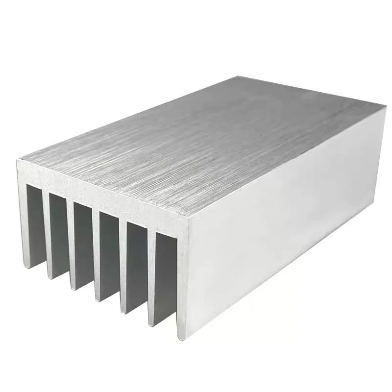 Supply heat sink aluminum electronic router power amplifier radiator width 66 ,high 40 can be customized 66*40*100mm heatsink