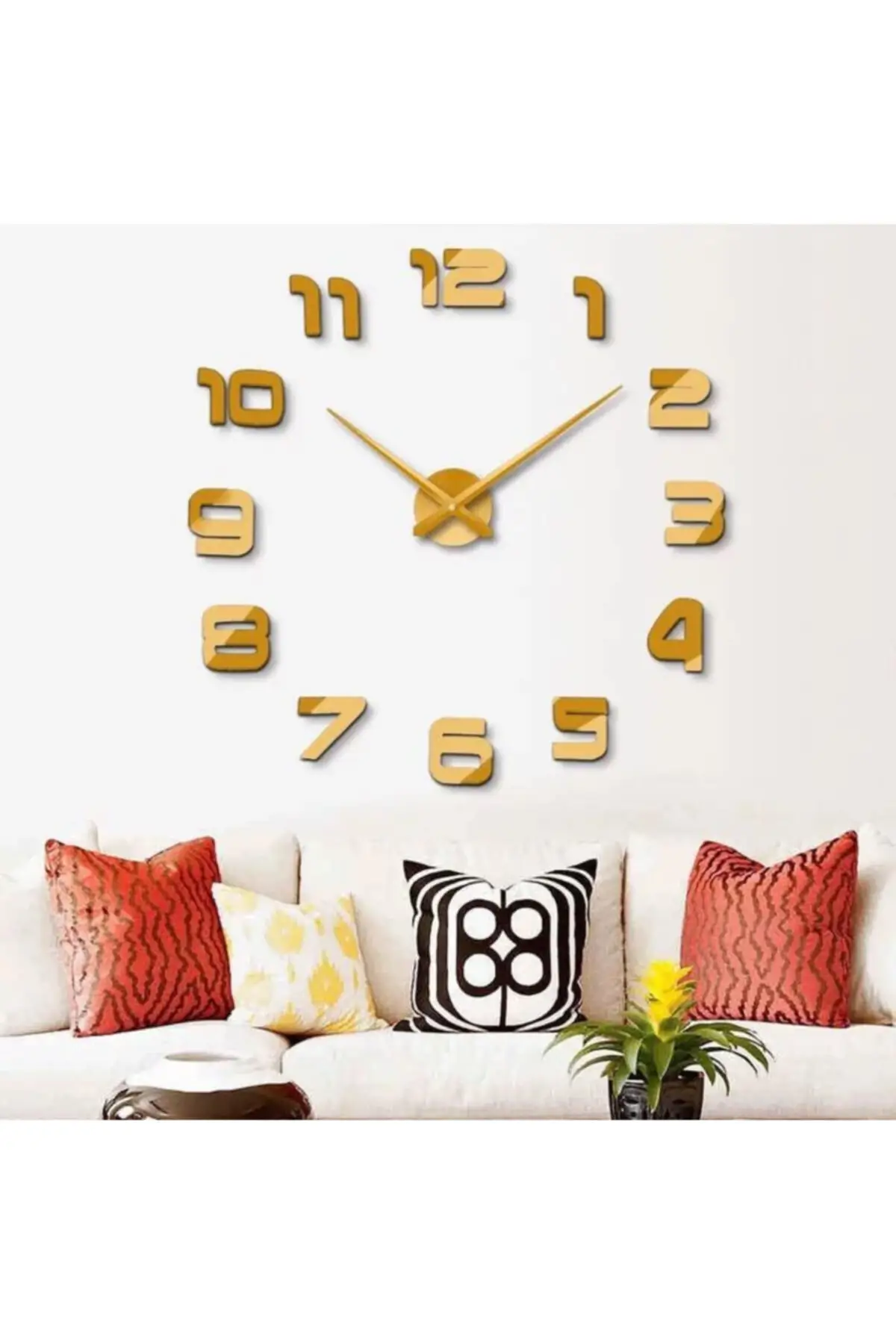 Uras 3d Wall Clock Wall Clock Creative Home Decor