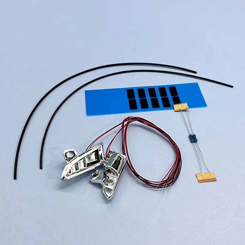 2pcs LED Front Spotlight Lamp for 1/14 Tamiya RC Dump Truck SCANIA 770S 6X4 56368 8X4 56371 Car Accessories