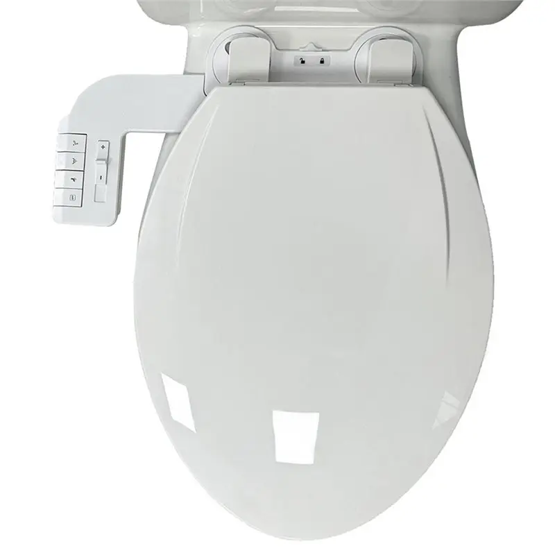 ABRW-Adjustable Pressure Buttock Irrigator For Toilet Non-Electric 2 Nozzle Bidet Attachment For Frontal Rear Wash NA 7/8