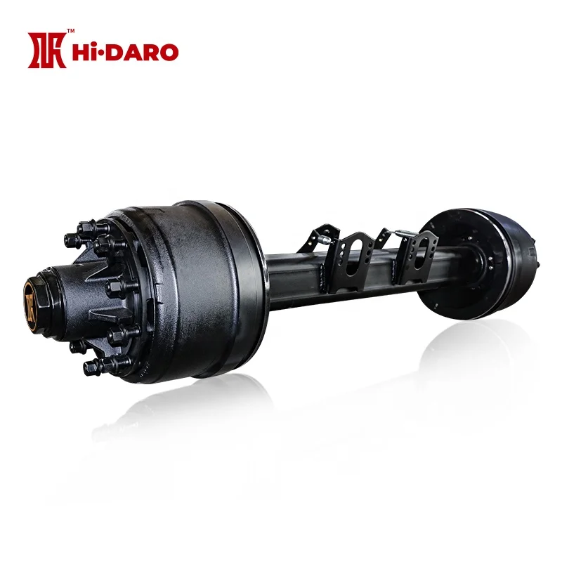 Kit de vagão de fornecimento de fábrica, rodas de eixo, eixo de elevação 15t de alto desempenho para trailer americano