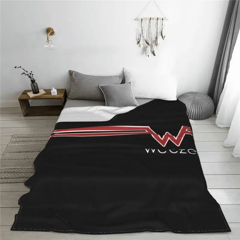 Weezer - W Streak Blanket Soft Sofa Bed Plus Velvet Bedding Throws Sleeping Sheets