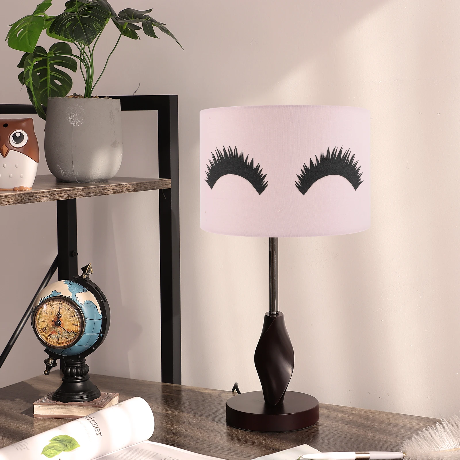 

Multifunctional Cloth Lampshade E27 Base Barrel Lamp Shades For Desk Wall Lamp Bedroom Home Light Cover Modern Style Replacement