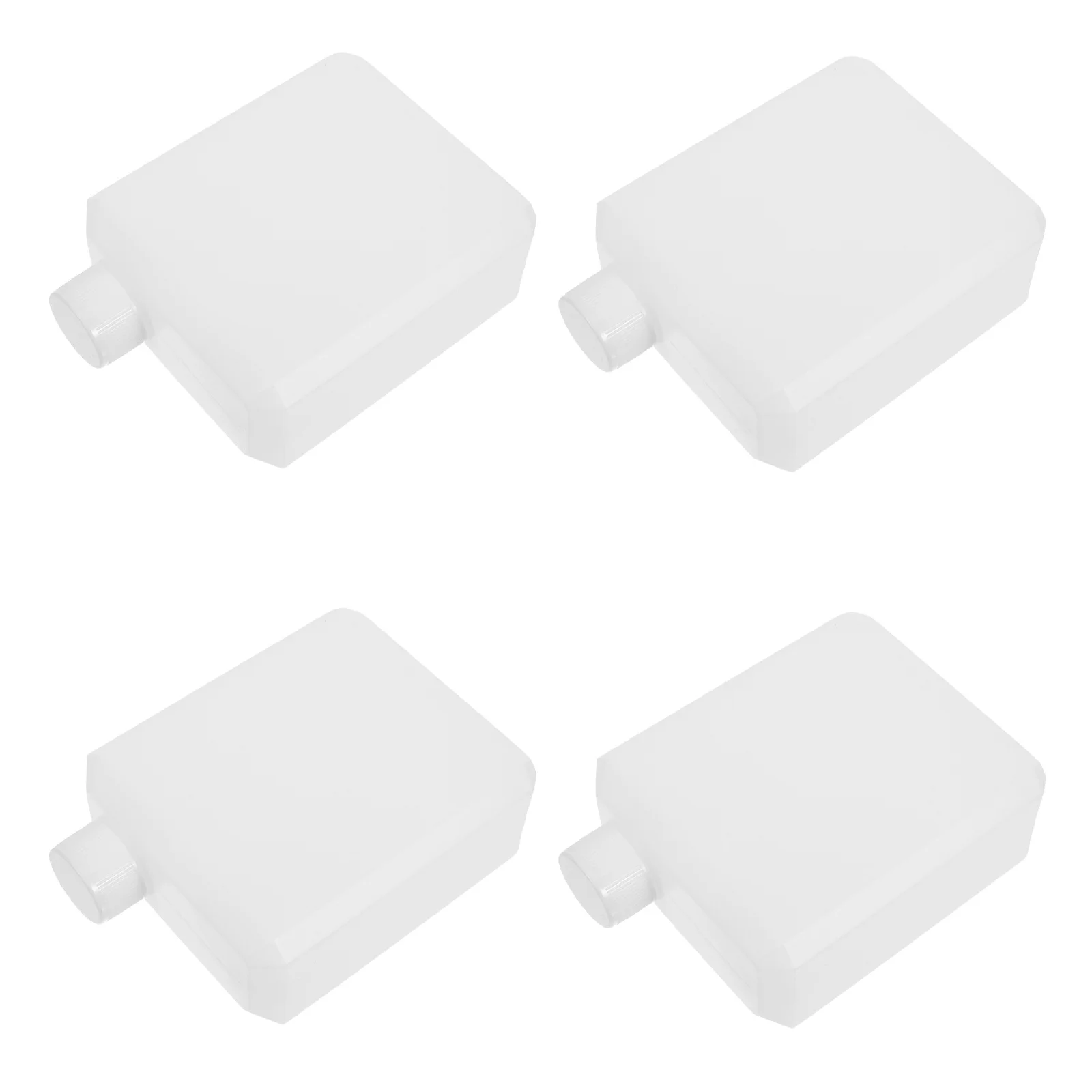 

Plastic Reagent Bottles 50Ml Opaque White Hdpe Secure Seal Vials for Safe Chemical and Biological Sample Storage