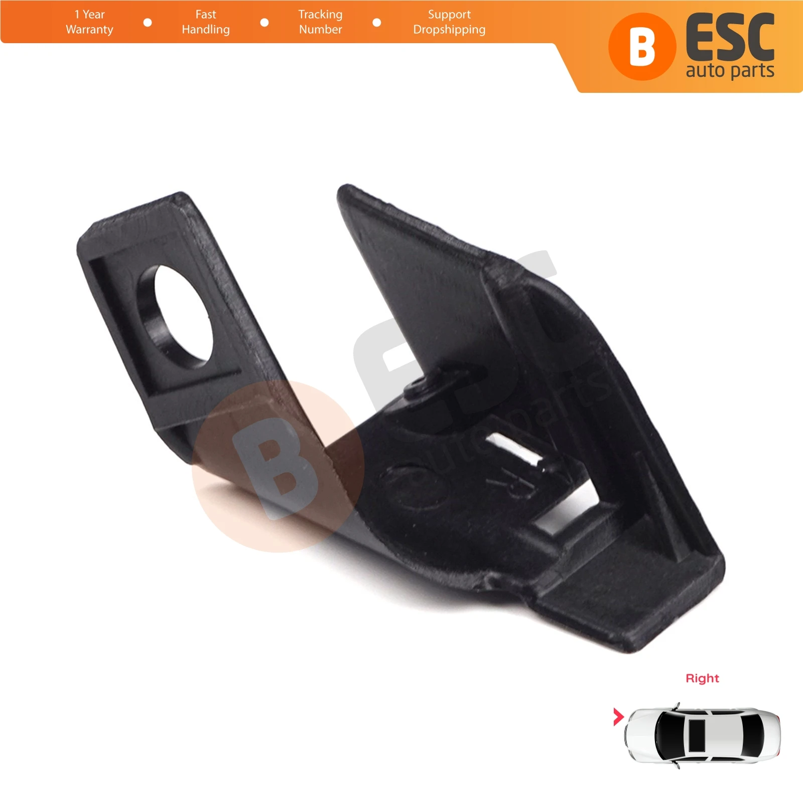 EHL19 Headlight Housing Repair Mount Holder Bracket Tab Clips Kit Right for Seat Leon MK2 1P Toledo MK3 5P Altea 5P 5P1941005