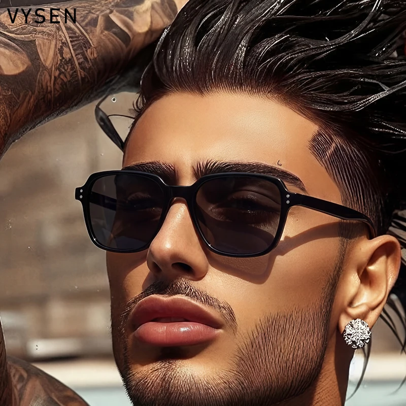 

Retro Oversized Square Sunglasses Men 2026 Luxury Designer Fashion Sun Glasses for Male Y2K Punk Outdoor Driving Eyewear Shades