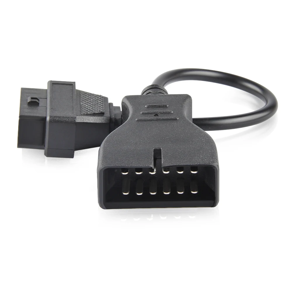 OBD 2 OBD2 Connector for GM 12 Pin Adapter to 16Pin Female Diagnostic Cable 12Pin Male Plug for GM Vehicles