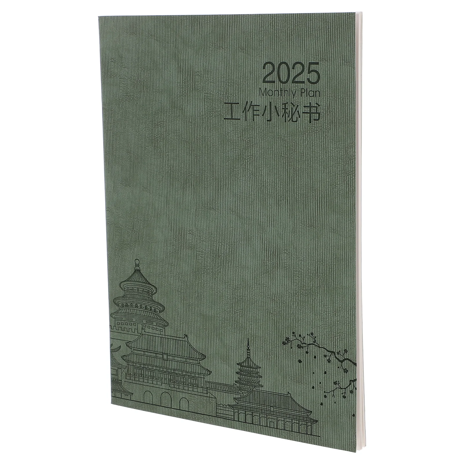 

2025 Plan Year Monthly Planner Notepad for Work Household Book Journal Calendar