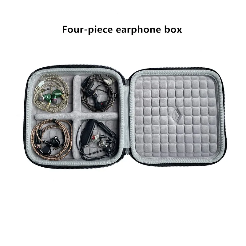 Portable Hard Shell Bag Case for Sony IER-Z1R M7 M9 Sennheiser IE900 iBasso AM05 IT01S IT07 IT00 In-ear Earphone Storage Box