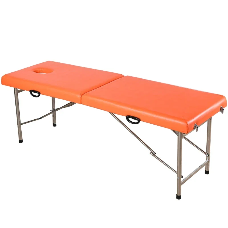 Mejor cama de masaje portátil duradera SPA mesa de cama de masaje de tatuaje plegable