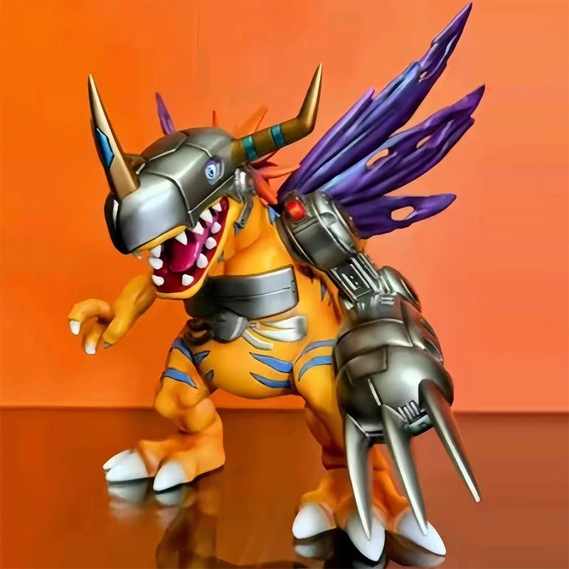 

19cm Digital Greymon Figura GK Digimon Adventure Figure Action Metal Greymon Figure Model Anime PVC Collectible Figurine Toys