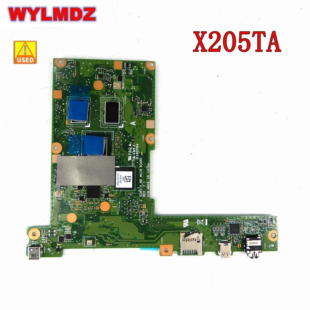 

Used X205TA With Z3735F CPU 2GB-RAM 64G-SSD Mainboard For Asus EeeBook X205 X205T X205TA Laptop Motherboard Tested OK