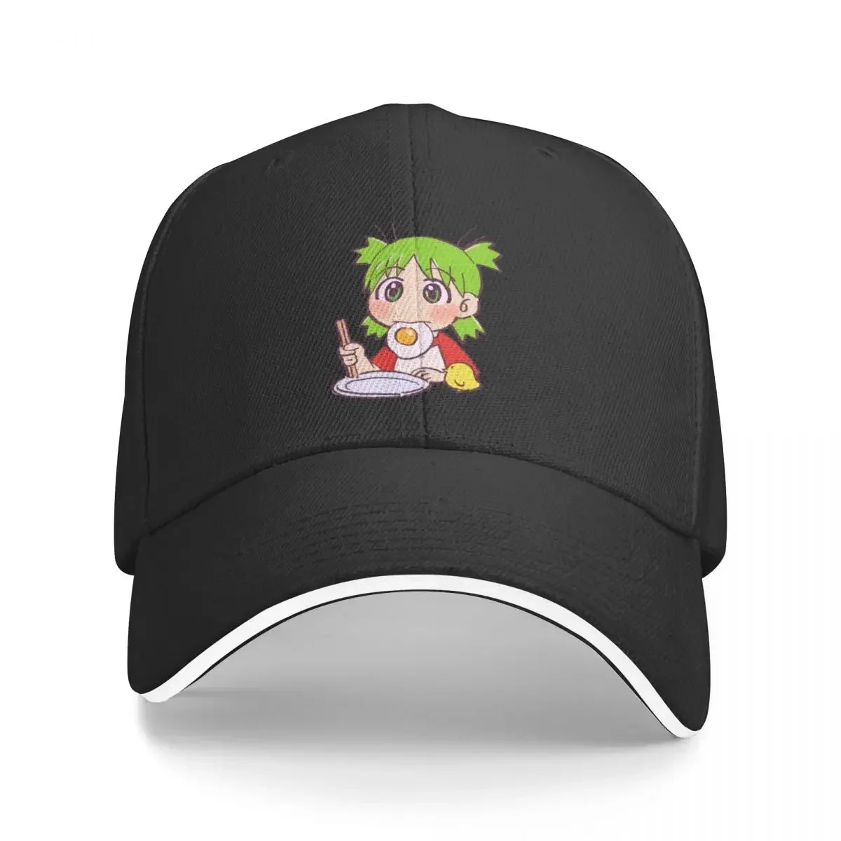 I draw yotsuba eating fried egg yotsubato Baseball Cap Cosplay |-F-| Women Men's