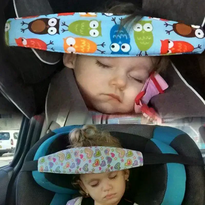 Infant Baby Car Seat Head Auto Sleeping Headrest Support Children Belt Fastening Belt Adjustable Sleep Positioner Baby Saftey