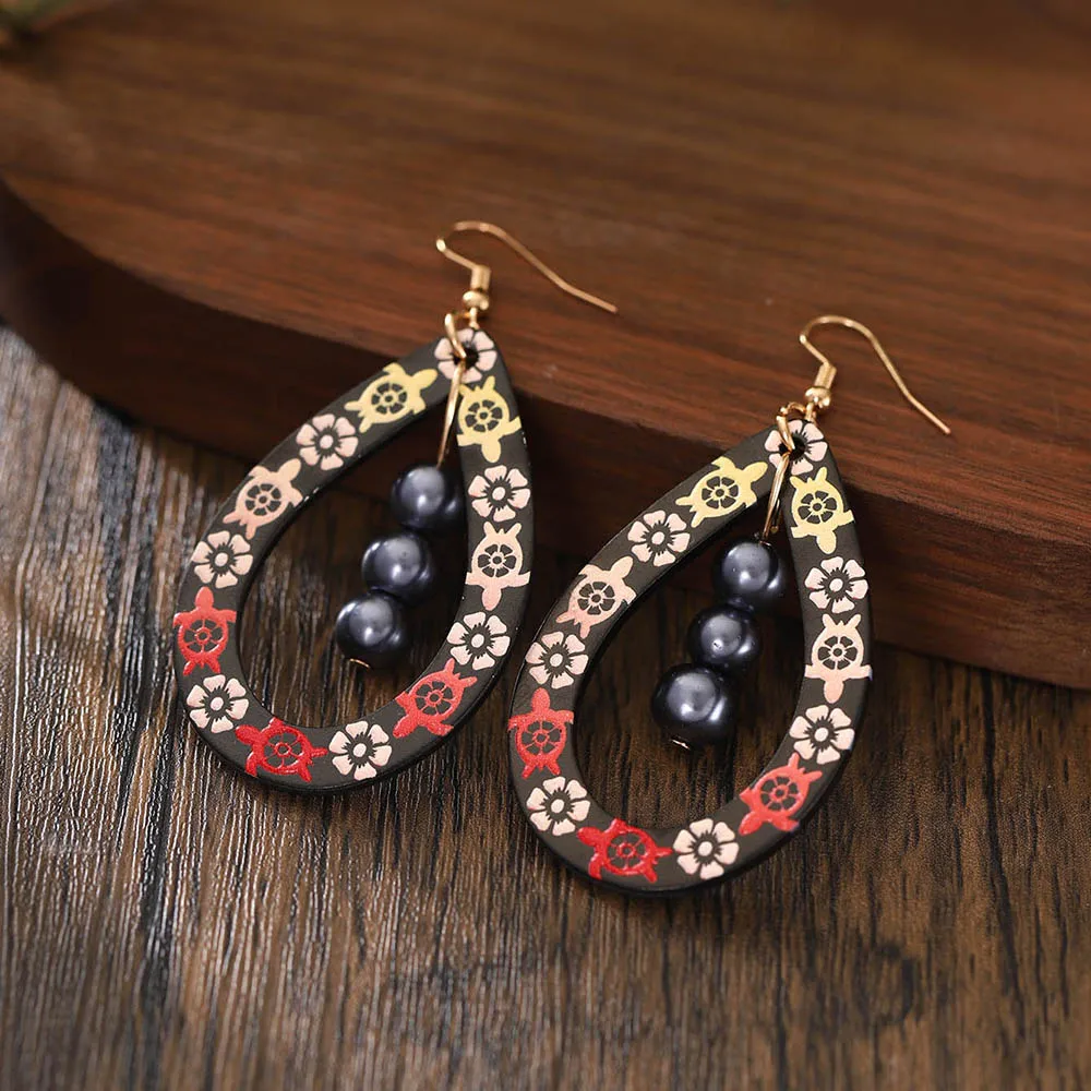 Fashion Geometric Acrylic Drop Earrings for Women Accessories Trendy Gold Color Statement Earring Daily Party Prom Jewelry Gift