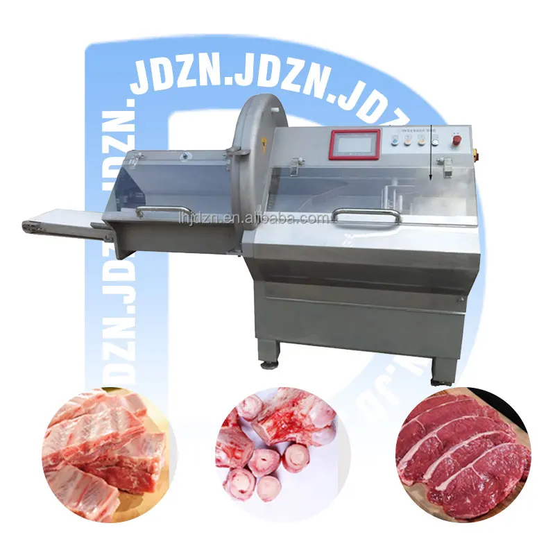 Máquina de sierra de huesos completamente automática, costillas de repuesto, filete de pescado, lámpara para picar carne de cerdo, cortadora de cordero